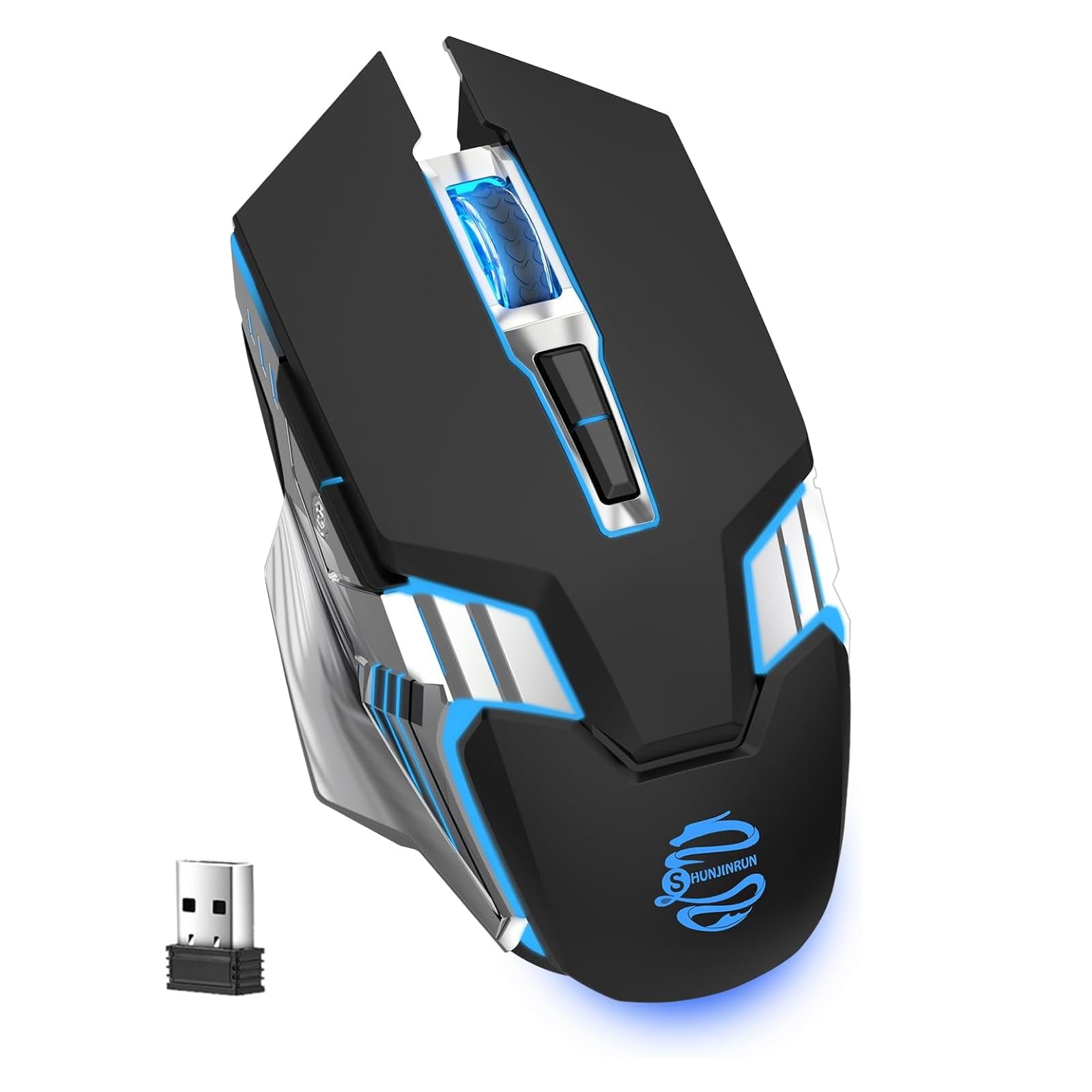 ノートパソコン＋Bluetoothマウス Amazon.com: Bluetooth Mouse, Rechargeable USB Wireless and BT5.0